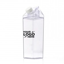 17oz Clear Plastic Milk Bottles